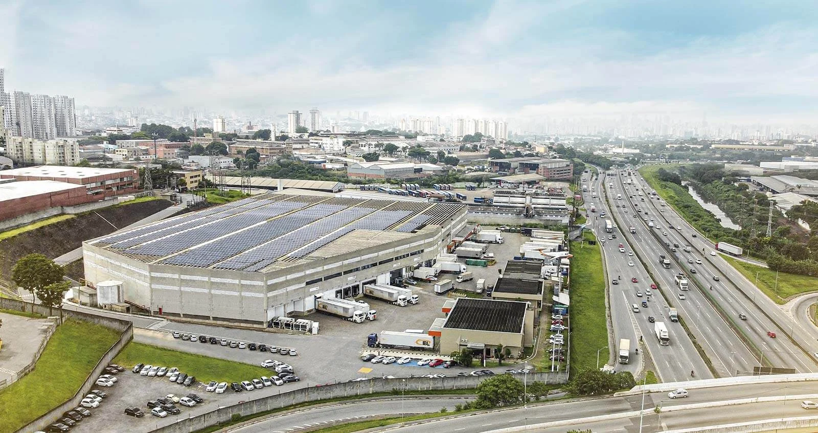 Vista aérea do Grupo IBL Vista aérea do Grupo IBL