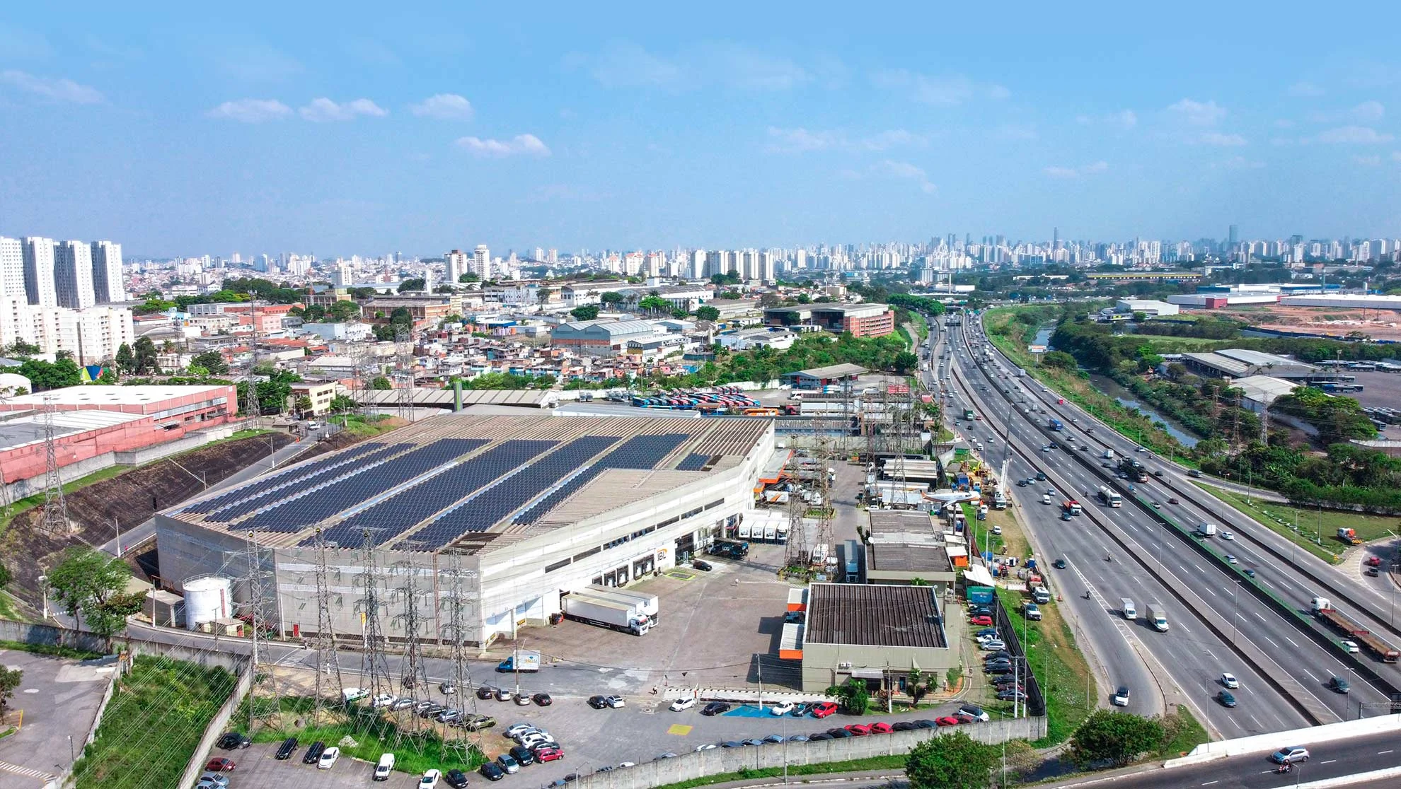IBL Logística - Foto aérea